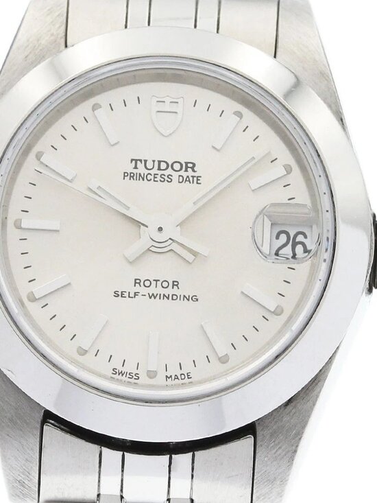 TUDOR Princess Date 92500 Silver Dial Automatic Ladies  display picture 1